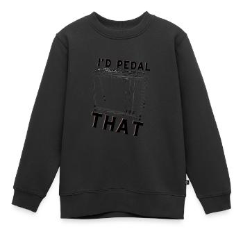 Pedal Steel Guitar - Sweat Premium enfant bio - noir - Devant - AI Model Kid Female (0cm)