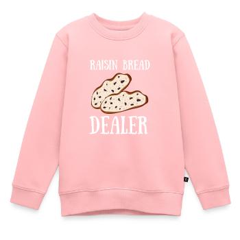 Baking Raisin Bread - Kids Premium Organic Sweatshirt - rose - Front - AI Model Kid Female (0cm)
