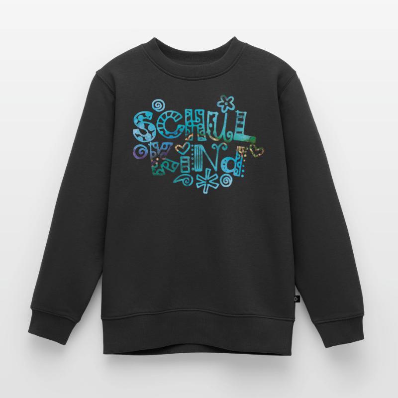 Schulkind Kinder Premium Organic Sweatshirt