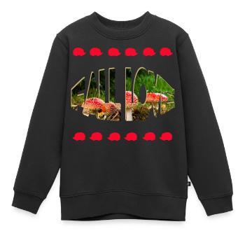 automne 59 - Sweat Premium enfant bio - noir - Devant - AI Model Kid Female (0cm)