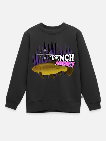 Tench - Kids Premium Organic Sweatshirt - black
