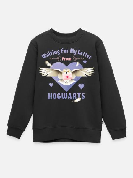 Harry Potter Waiting For My Letter From Hogwarts - Sweat Premium enfant bio - noir