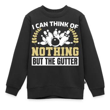 Blague drôle de melon - Sweat Premium enfant bio - noir - Devant - AI Model Kid Female (0cm)