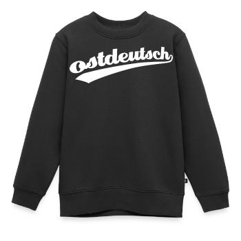 Badge de la RDA est-allemande - Sweat Premium enfant bio - noir - Devant - AI Model Kid Female (0cm)