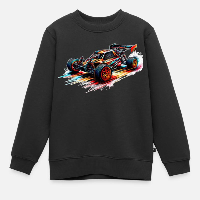 RC Buggy - Color Splash - Sweat Premium enfant bio - noir