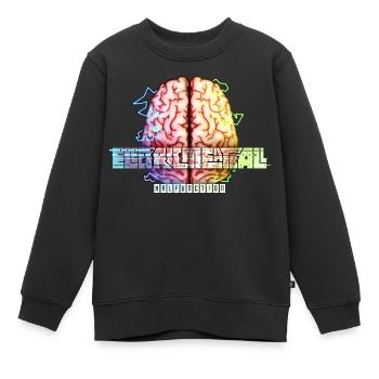 Dysfonctionnement des boulettes de viande électriques - Sweat Premium enfant bio - noir - Devant - AI Model Kid Female (0cm)