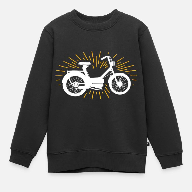 Mofa - Kinder Premium Organic Sweatshirt - Schwarz