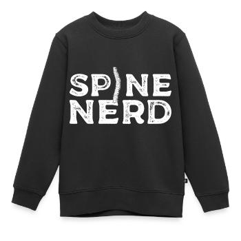 Physiotherapeut - Kinder Premium Organic Sweatshirt - Schwarz - Vorne - AI Model Kid Female (0cm)
