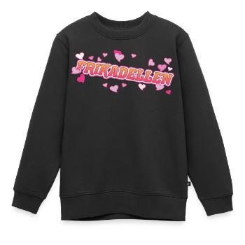 Design de boulettes de viande pour le fan de boulettes de viande - Sweat Premium enfant bio - noir - Devant - AI Model Kid Female (0cm)