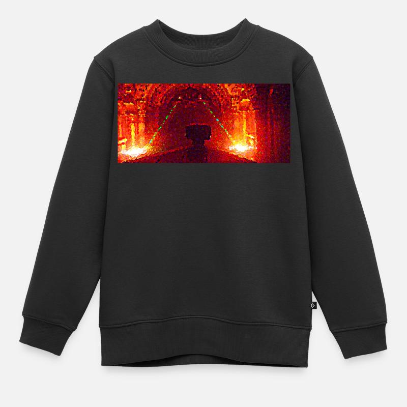 Das Boot aller Gefahren - Kinder Premium Organic Sweatshirt - Schwarz