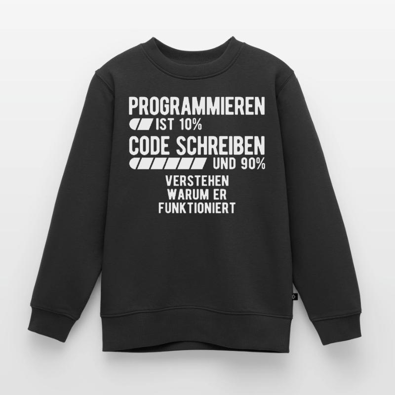 Informatik Informatiker Programmierer Kinder Premium Organic Sweatshirt