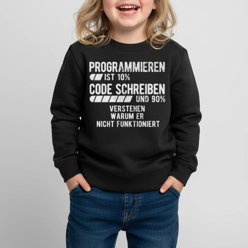Informatik Informatiker Programmierer Kinder Premium Organic Sweatshirt
