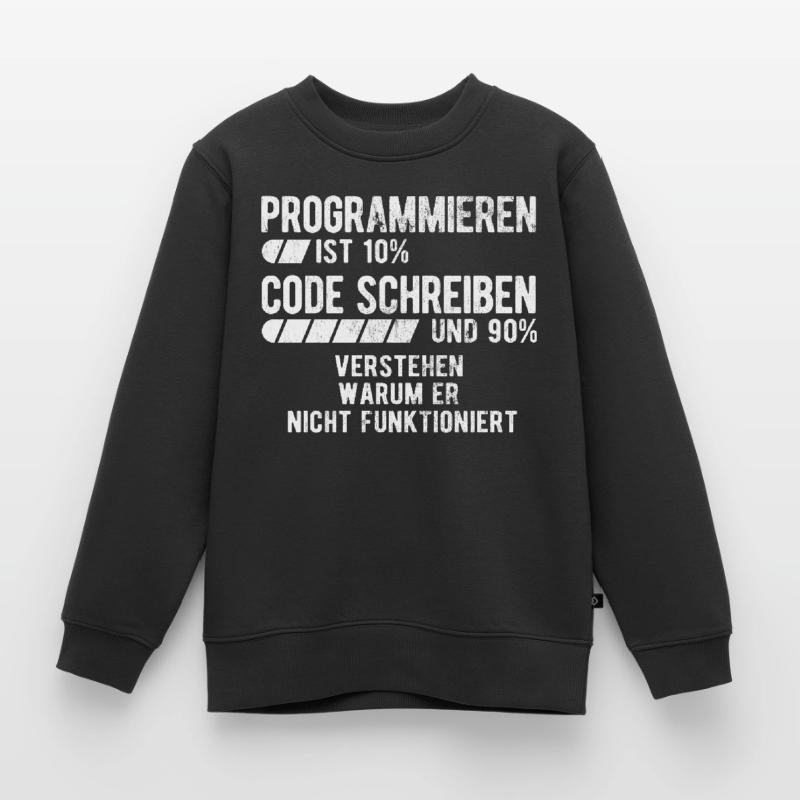 Informatik Informatiker Programmierer Kinder Premium Organic Sweatshirt