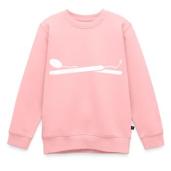 Dentiste - Sweat Premium enfant bio - rose - Devant - AI Model Kid Female (0cm)