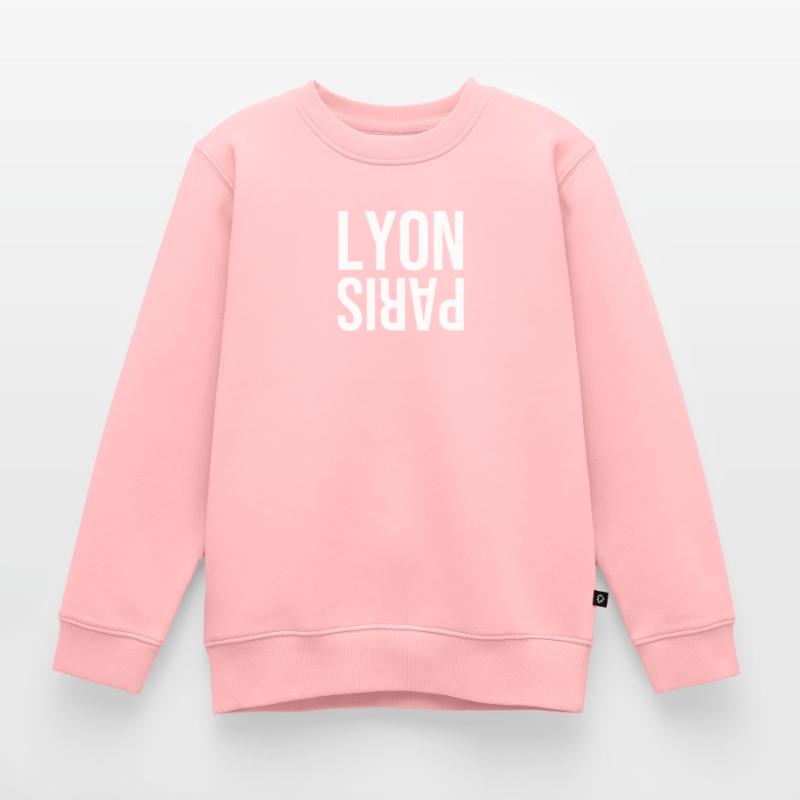 Lyon oder Paris Kinder Premium Organic Sweatshirt