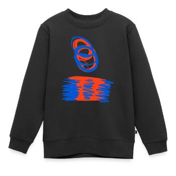 Basler Farben - Kinder Premium Organic Sweatshirt - Schwarz - Vorne - AI Model Kid Female (0cm)