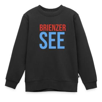 Brienzersee Souvenir Brienz - Kinder Premium Organic Sweatshirt - Schwarz - Vorne - AI Model Kid Female (0cm)