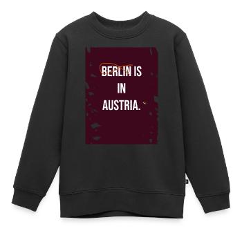Geschenkidee für humorvollen Lehrer - Kinder Premium Organic Sweatshirt - Schwarz - Vorne - AI Model Kid Female (0cm)