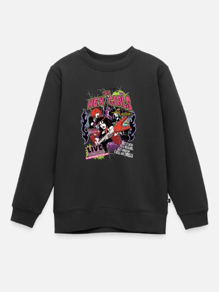 Scooby-Doo The Hex Girls Guitar & Mystery - Kids Premium Organic Sweatshirt - black