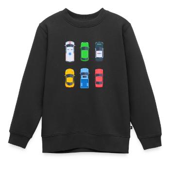 Voiture de jouet voiture Idées cadeaux enfants - Sweat Premium enfant bio - noir - Devant - AI Model Kid Female (0cm)