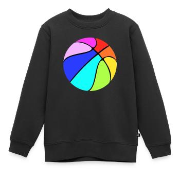 Sport sport - Kinder Premium Organic Sweatshirt - Schwarz - Vorne - AI Model Kid Female (0cm)