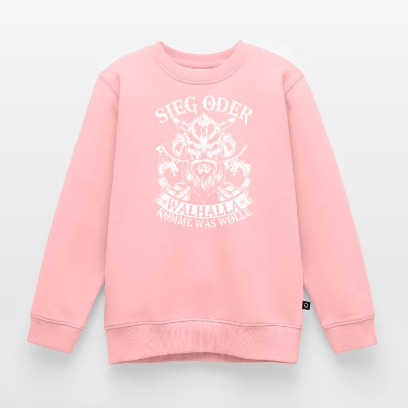 Sieg oder Walhalla Kinder Premium Organic Sweatshirt