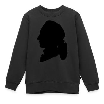 GTM T-shirt - Sweat Premium enfant bio - noir - Devant - AI Model Kid Female (0cm)