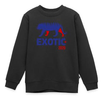 Joe Exotic pour le président 2020 - Sweat Premium enfant bio - noir - Devant - AI Model Kid Female (0cm)
