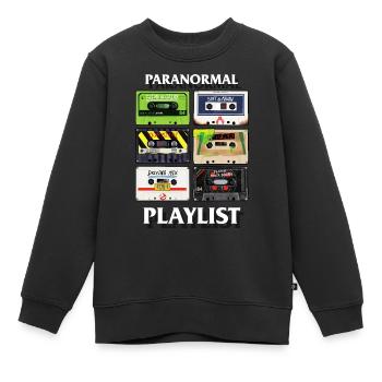 Ghostbusters Paranormale Playlist - Kinder Premium Organic Sweatshirt - Schwarz - Vorne - AI Model Kid Female (0cm)