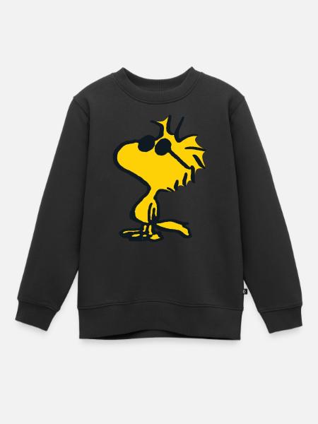 Peanuts Snoopy Zonnebril - Premium børne sweatshirt økologisk - sort
