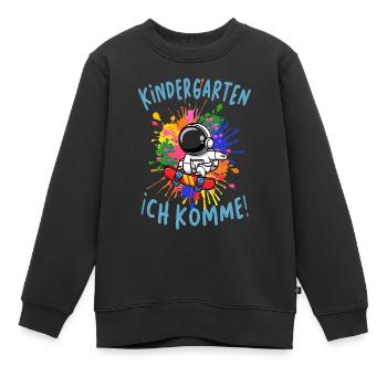 Kita Kindergarten Start - Kinder Premium Organic Sweatshirt - Schwarz - Vorne - AI Model Kid Female (0cm)