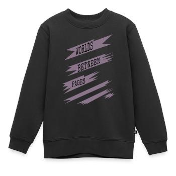 Citations d’évasion amusantes Appréciation de la littérature Geek - Sweat Premium enfant bio - noir - Devant - AI Model Kid Female (0cm)