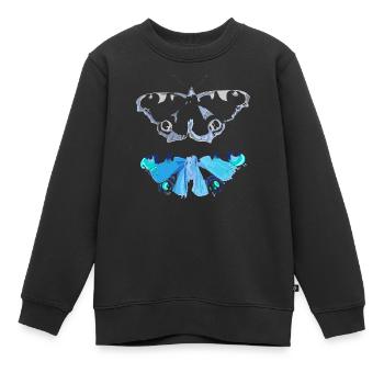 Tomber dans le caractère - Sweat Premium enfant bio - noir - Devant - AI Model Kid Female (0cm)