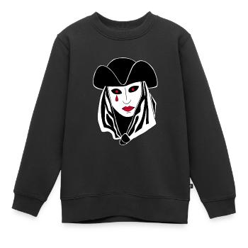 Das Phantom von Venedig - Kinder Premium Organic Sweatshirt - Schwarz - Vorne - AI Model Kid Female (0cm)