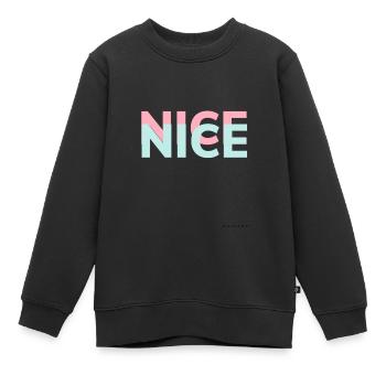 Fischerhut Nizza Anglerhut - Kinder Premium Organic Sweatshirt - Schwarz - Vorne - AI Model Kid Female (0cm)