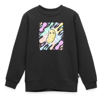 Pastellstern-Einmache - Kinder Premium Organic Sweatshirt - Schwarz - Vorne - AI Model Kid Female (0cm)