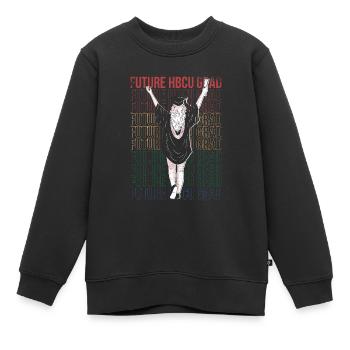 Futur diplômé Hbcu Pour Fier - Sweat Premium enfant bio - noir - Devant - AI Model Kid Female (0cm)
