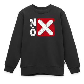 Statement Schaf Nö keine Lust Kein Bock - Kinder Premium Organic Sweatshirt - Schwarz - Vorne - AI Model Kid Female (0cm)