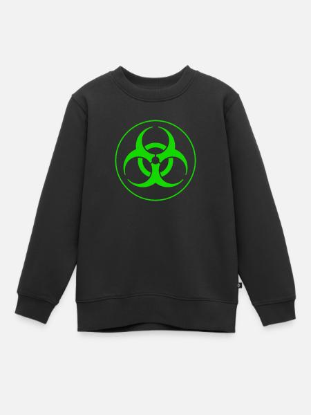 Biohazard - Kids Premium Organic Sweatshirt - black