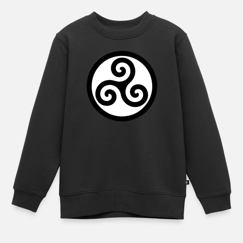 symbole celte - Sweat Premium enfant bio - noir