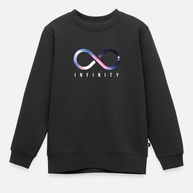 Infinity - Infinity - Sweat Premium enfant bio - noir