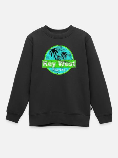 Key West Florida Vintage - Sweat Premium enfant bio - noir
