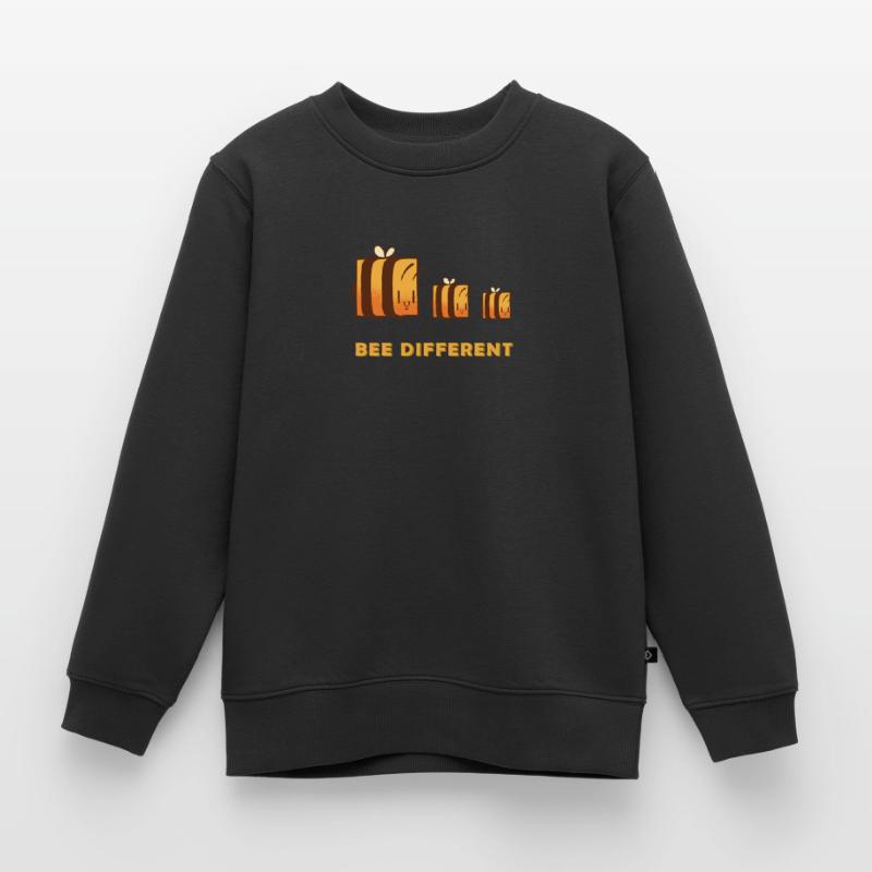 bee different - sei anders Kinder Premium Organic Sweatshirt