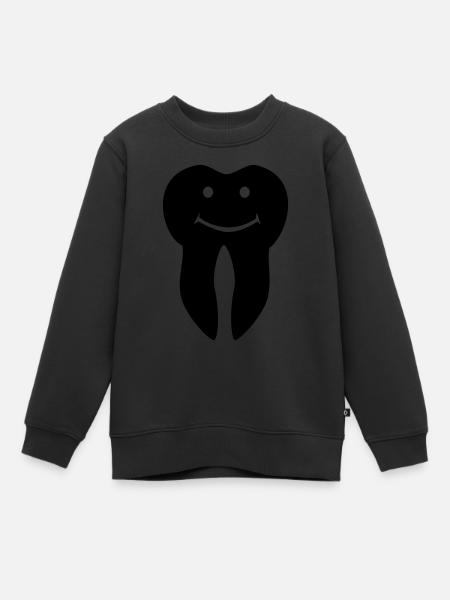Dent - Sweat Premium enfant bio - noir