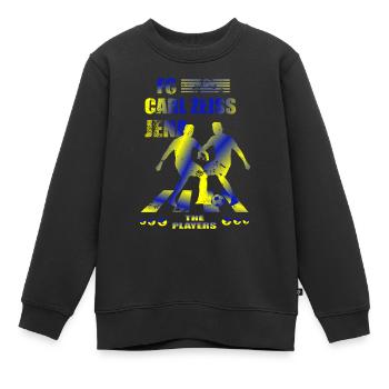 FC Carl Zeiss Jena - Sweat Premium enfant bio - noir - Devant - AI Model Kid Female (0cm)