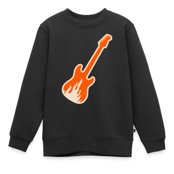 Rock the Day - Kinder Premium Organic Sweatshirt - Schwarz - Vorne - AI Model Kid Female (0cm)