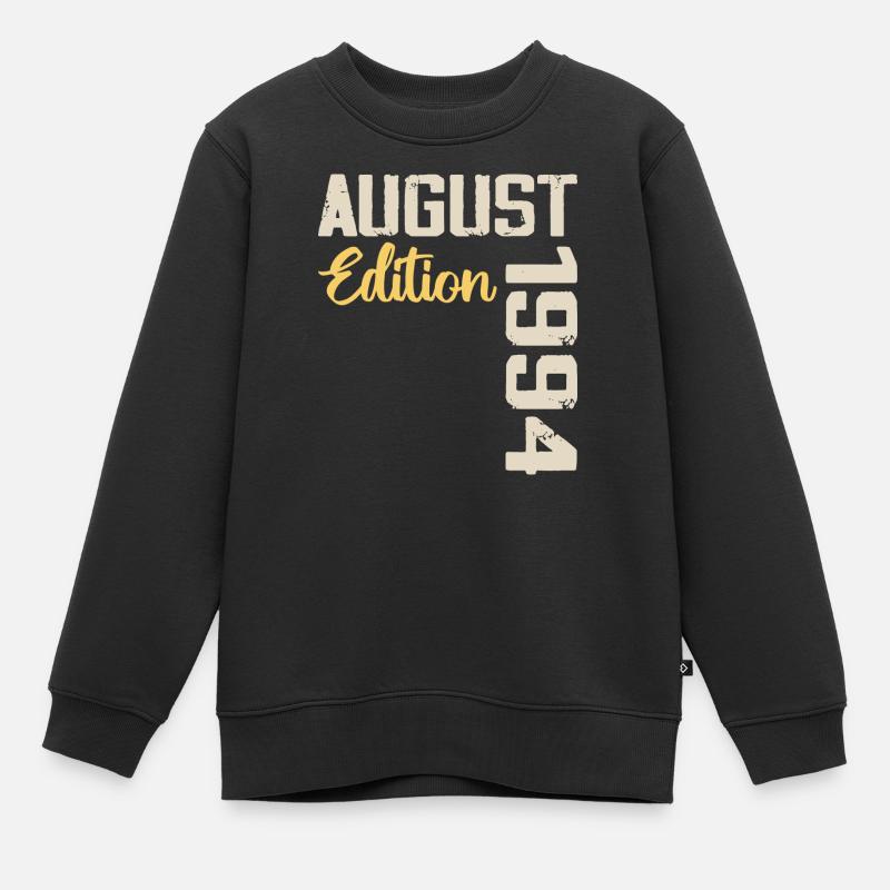 Jubiläum August 1994 - Limitierte Auflage August 1994 - Kinder Premium Organic Sweatshirt - Schwarz