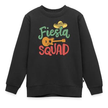 Cinco de Mayo Fiesta mexikanische Party - Kinder Premium Organic Sweatshirt - Schwarz - Vorne - AI Model Kid Female (0cm)
