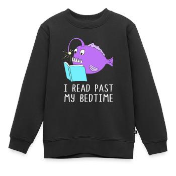 Anglerfisch - Kinder Premium Organic Sweatshirt - Schwarz - Vorne - AI Model Kid Female (0cm)