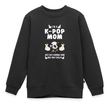 K-Pop-K-Pop-Merch K-Pop-Waren Geschenk - Kinder Premium Organic Sweatshirt - Schwarz - Vorne - AI Model Kid Female (0cm)